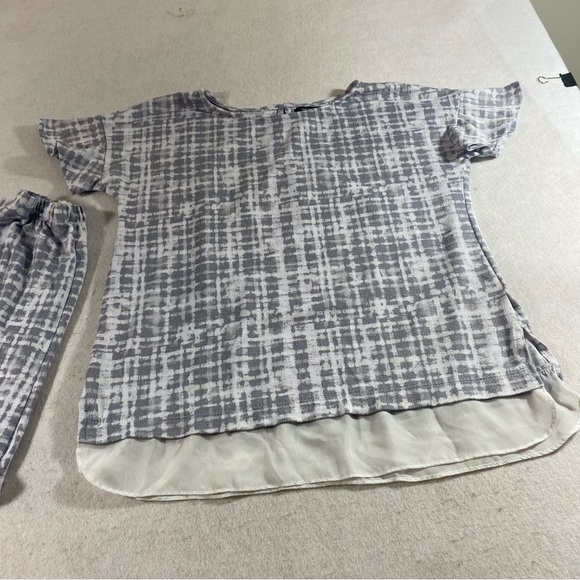 Simply Vera VeraWang Pajamas Pant Set Pjs Small Gray  & White Woman’s Pa… - Picture 6 of 16